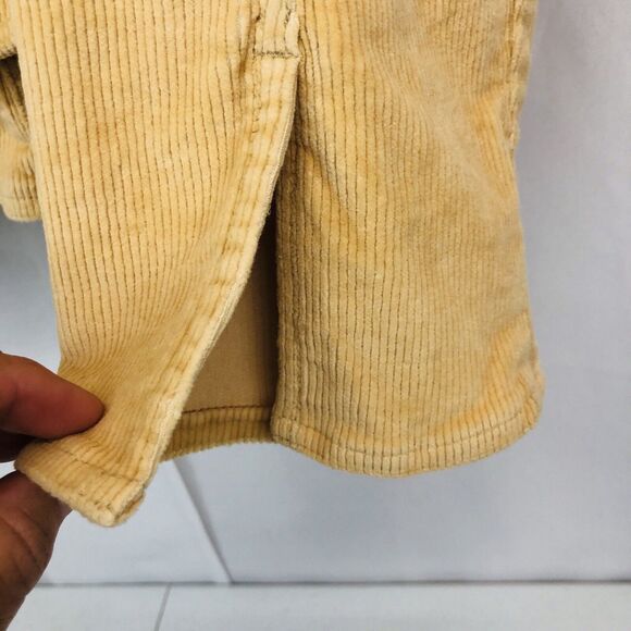 Charter Club Women's Plus Size 16 Corduroy Blazer Jacket Golden Yellow - Picture 7 of 11